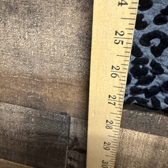 Soma WKND Leopard Print Velour Lounge Set Hoodie Pants Gray Black Size S - Picture 8 of 10